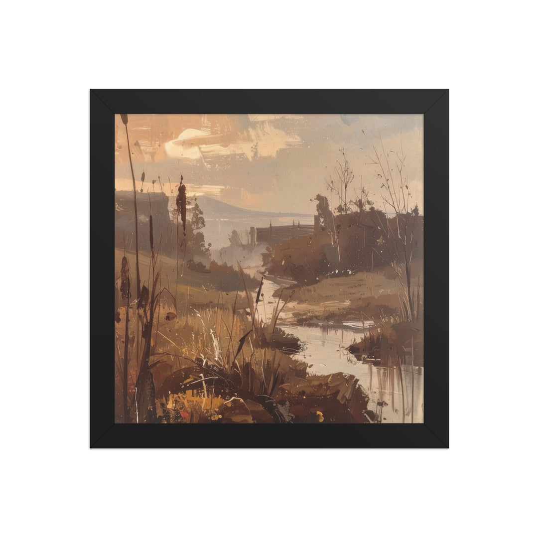 river landscape wall art nature decor