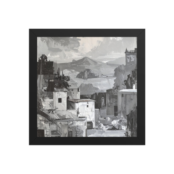 village wall art