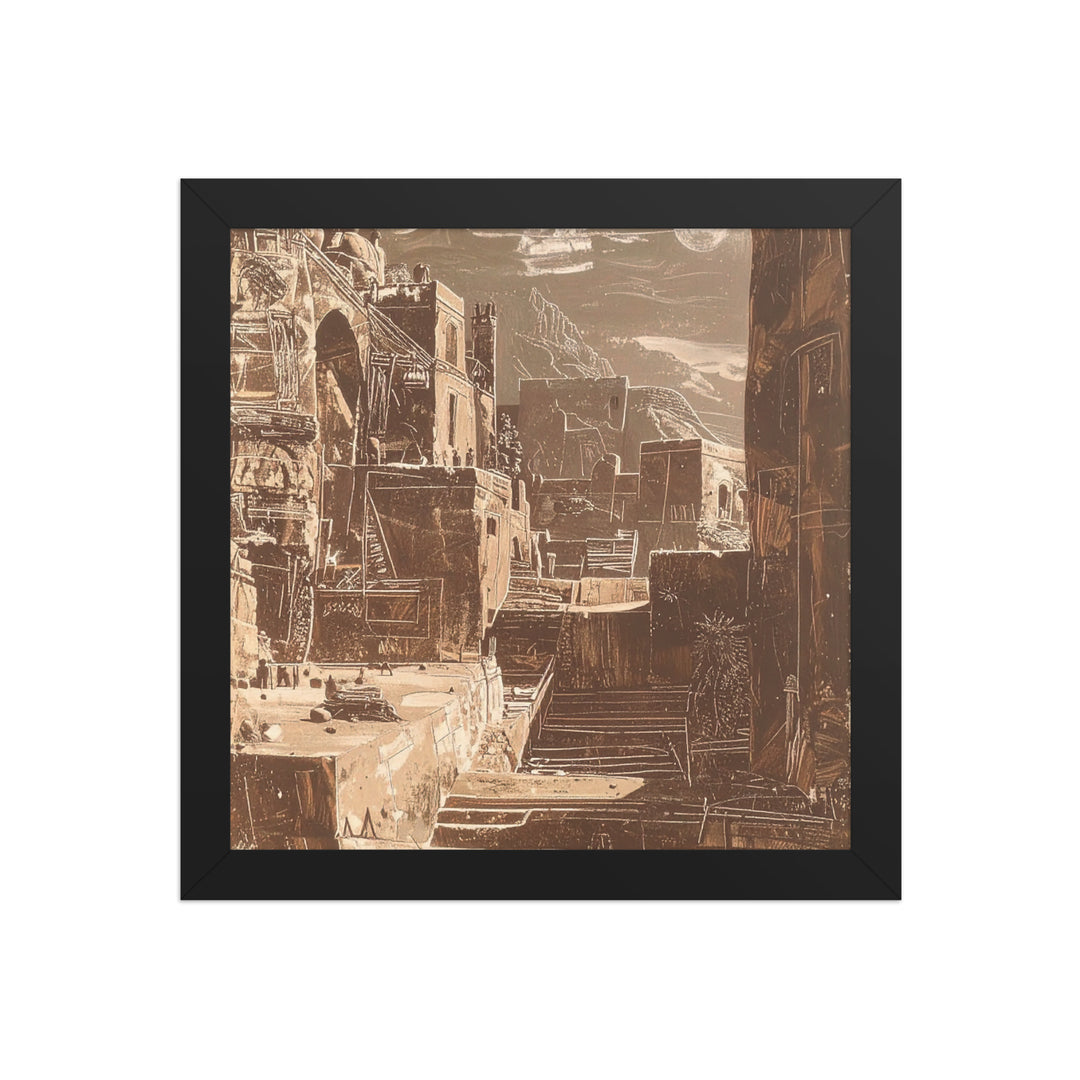vintage wall art print