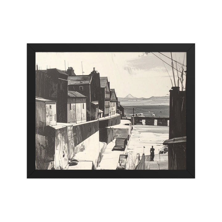 seaside wall art print