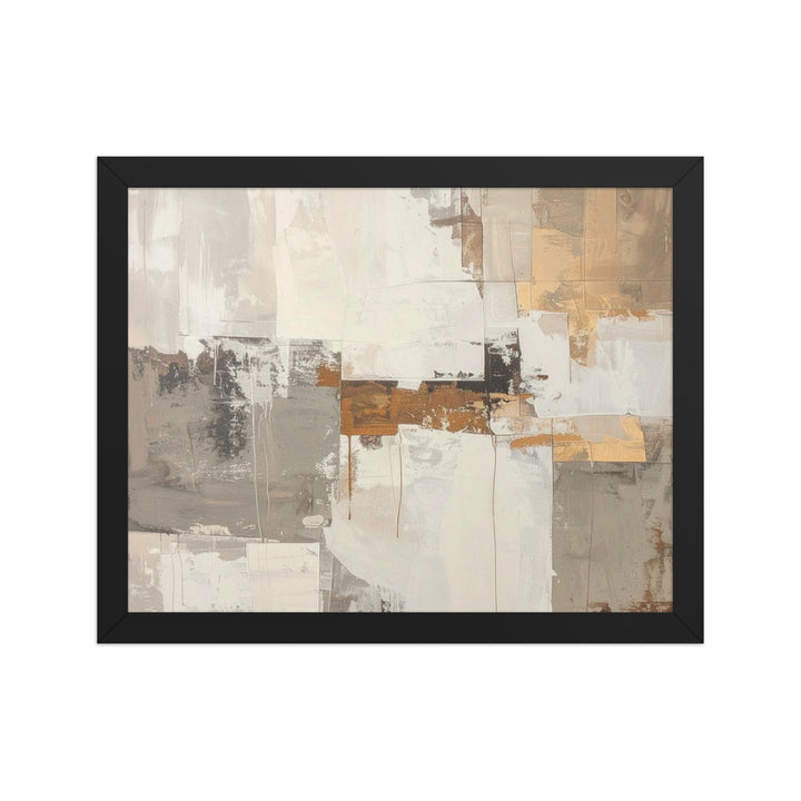 neutral wall art print for living room decor