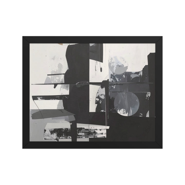 neutral abstract wall art geometric print for home decor