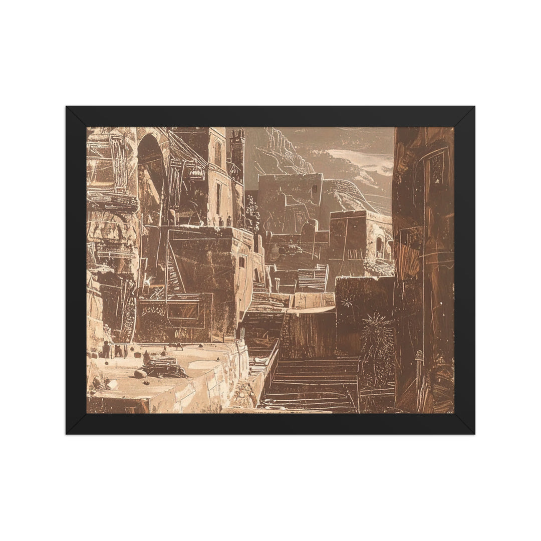 cityscape wall art