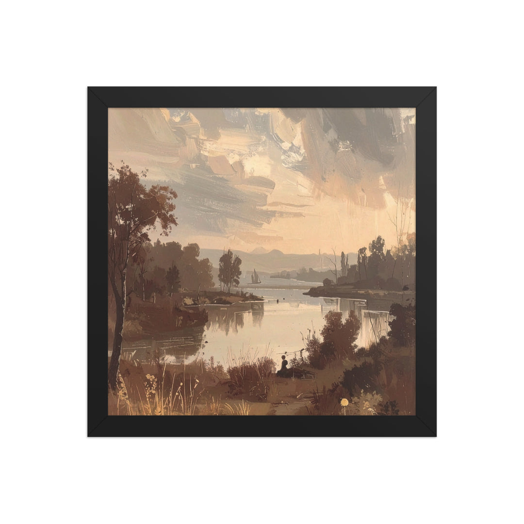peaceful nature wall decor