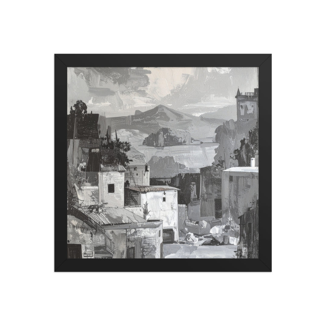 monochrome wall decor