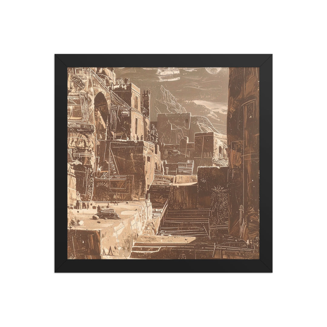 old town print