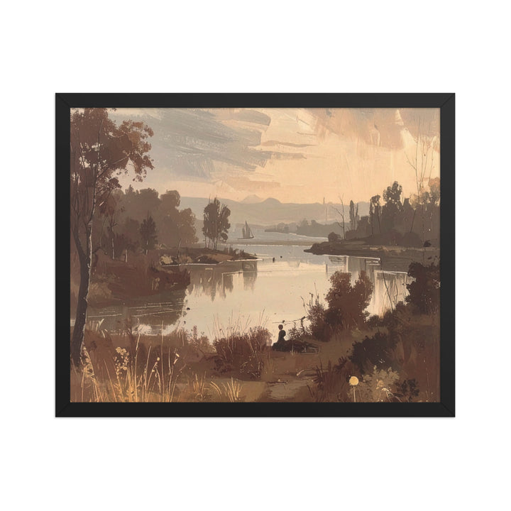 lake landscape wall art