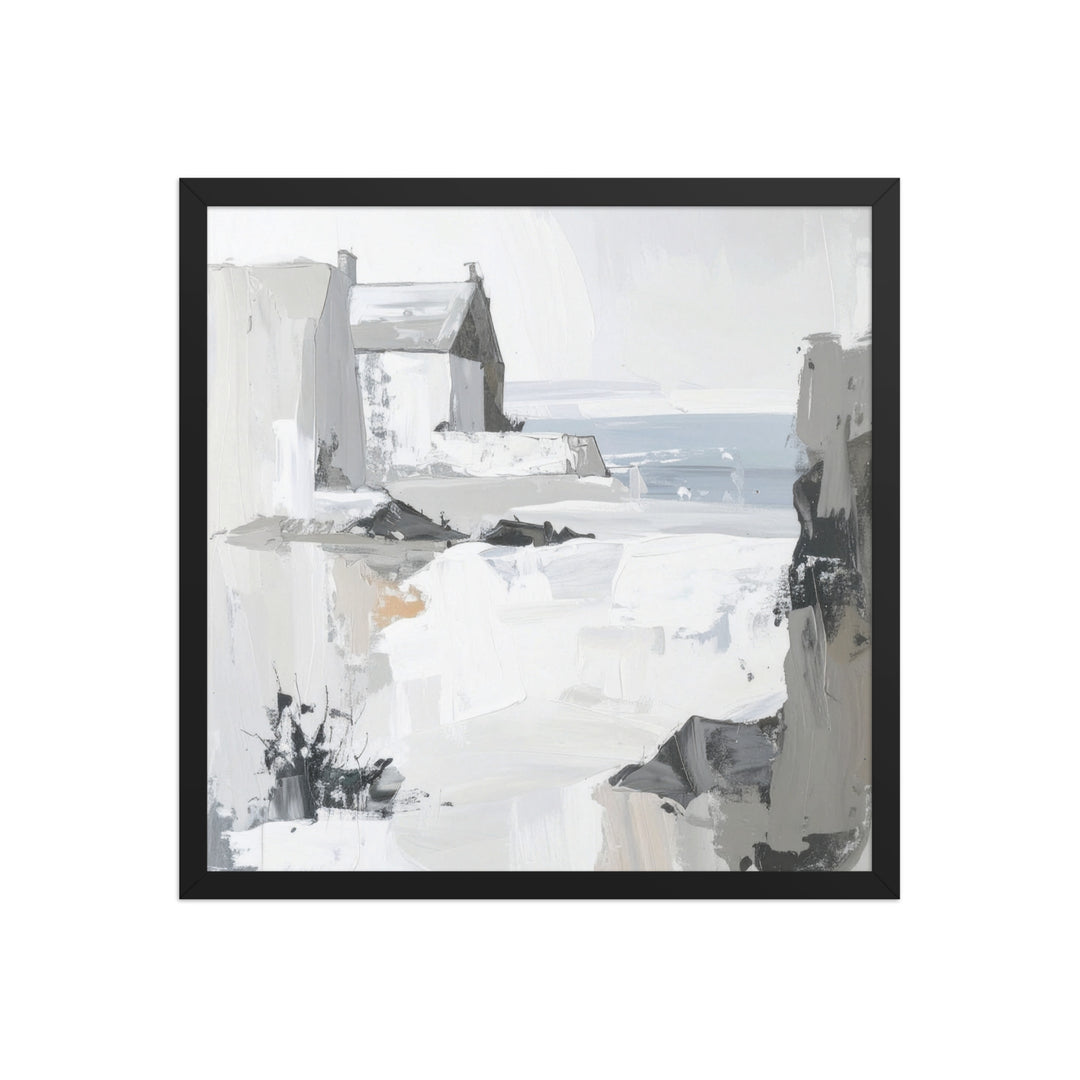 black and white city wall art urban street poster