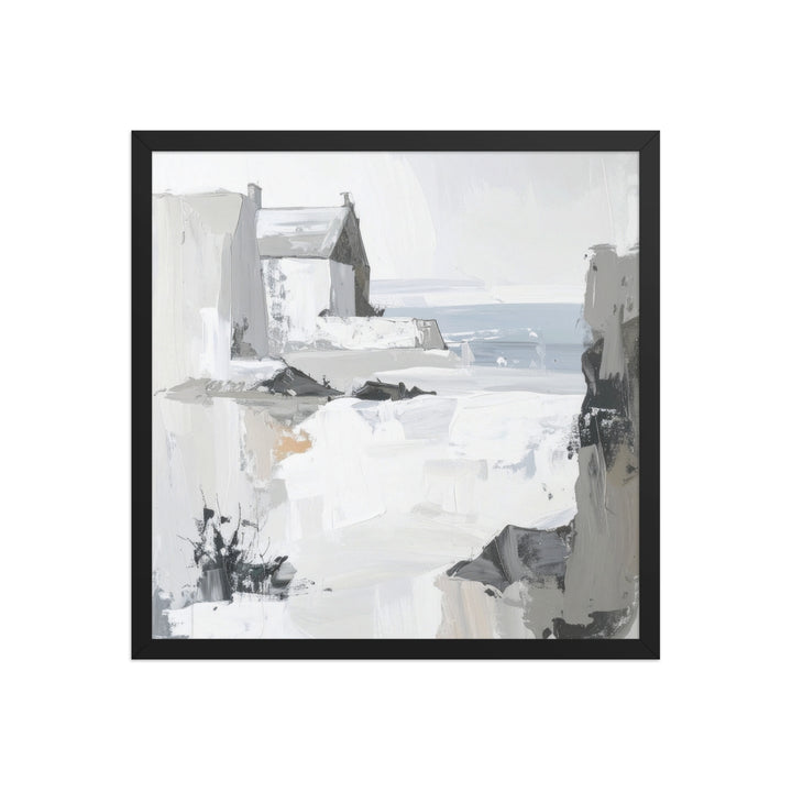 black and white city wall art urban street poster