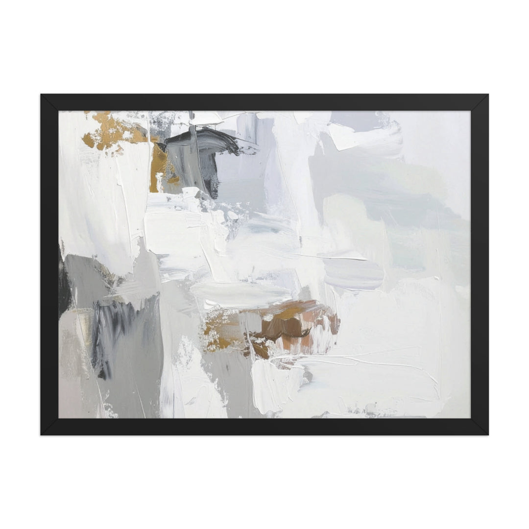 minimalist abstract wall art framed