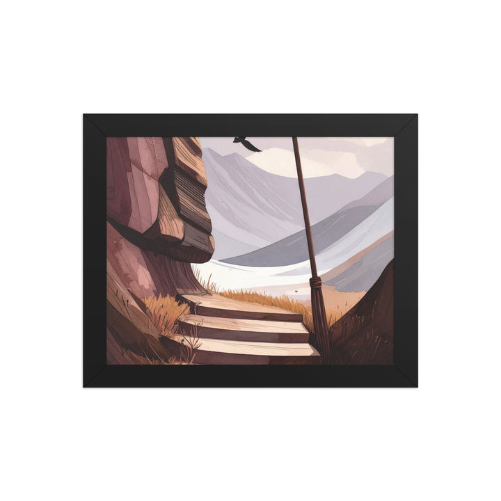 mountain wall art