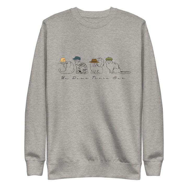 Un Deux Trois Cat Sweatshirt