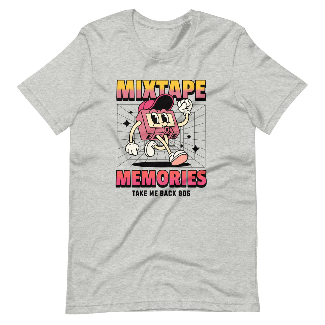 Mixtape Memories Unisex T-shirt Super Comfy Cute Nostalgia
